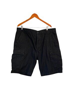 Levis Mens Black Cargo Shorts W40 Cotton Casual Wear Outdoor